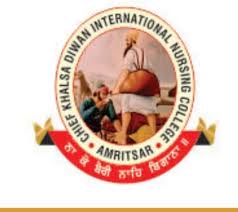 Chief Khalsa Diwan International Nursing College Logo
